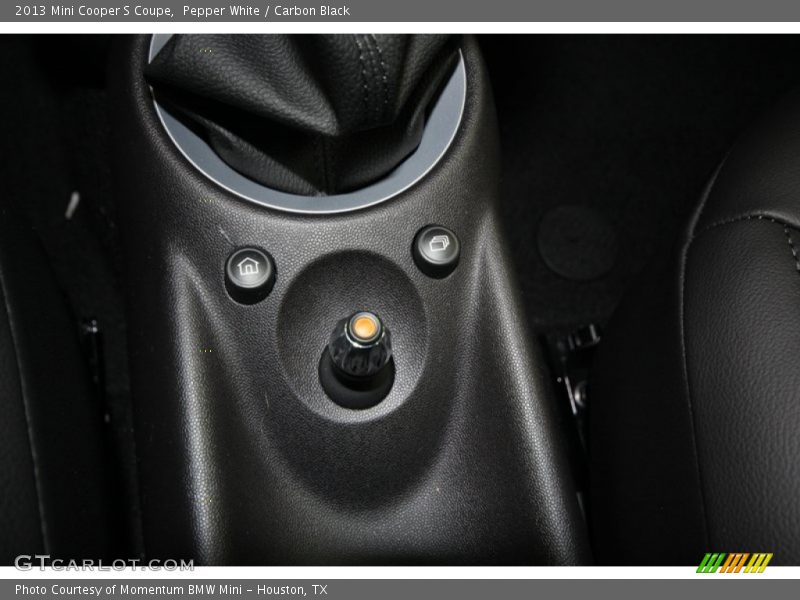 Pepper White / Carbon Black 2013 Mini Cooper S Coupe