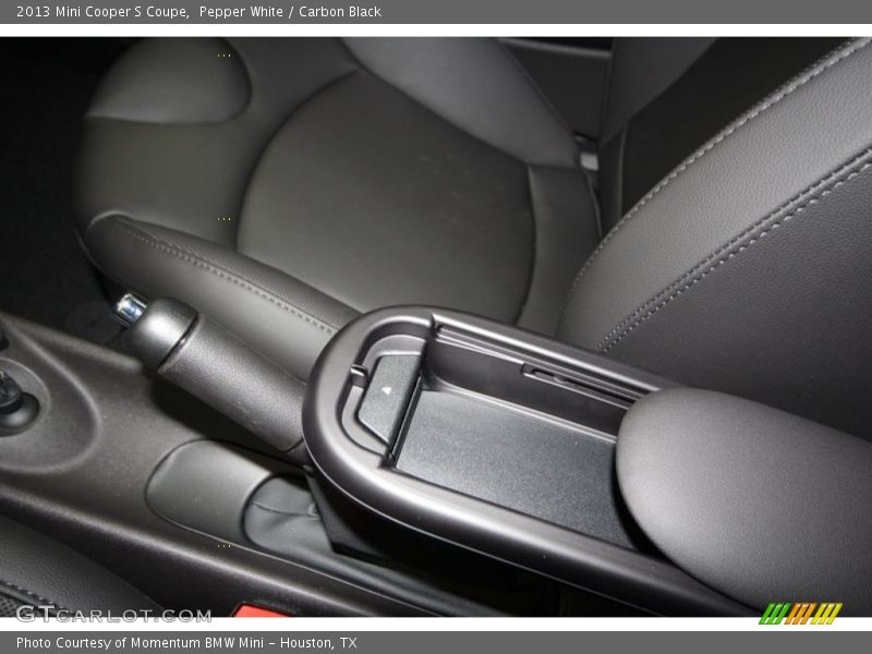 Pepper White / Carbon Black 2013 Mini Cooper S Coupe