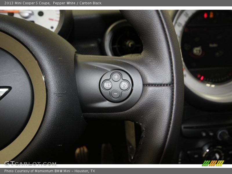 Controls of 2013 Cooper S Coupe