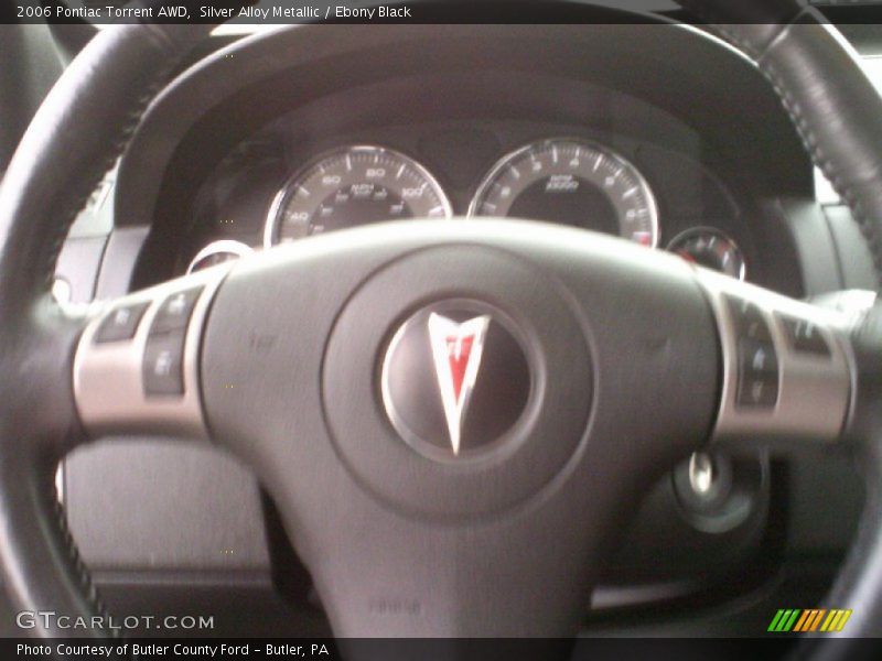 Silver Alloy Metallic / Ebony Black 2006 Pontiac Torrent AWD