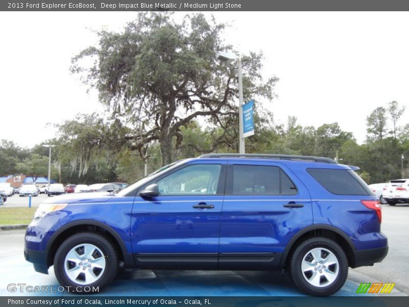  2013 Explorer EcoBoost Deep Impact Blue Metallic
