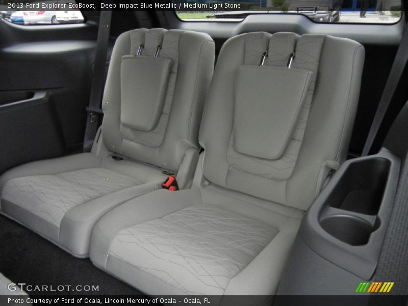Rear Seat of 2013 Explorer EcoBoost