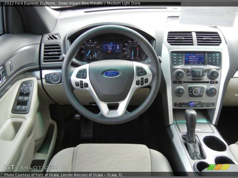 Dashboard of 2013 Explorer EcoBoost
