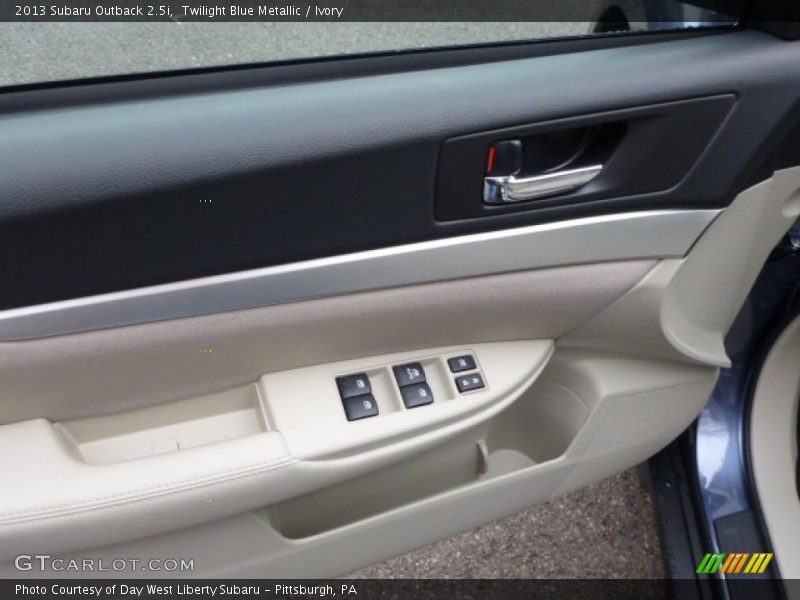 Twilight Blue Metallic / Ivory 2013 Subaru Outback 2.5i