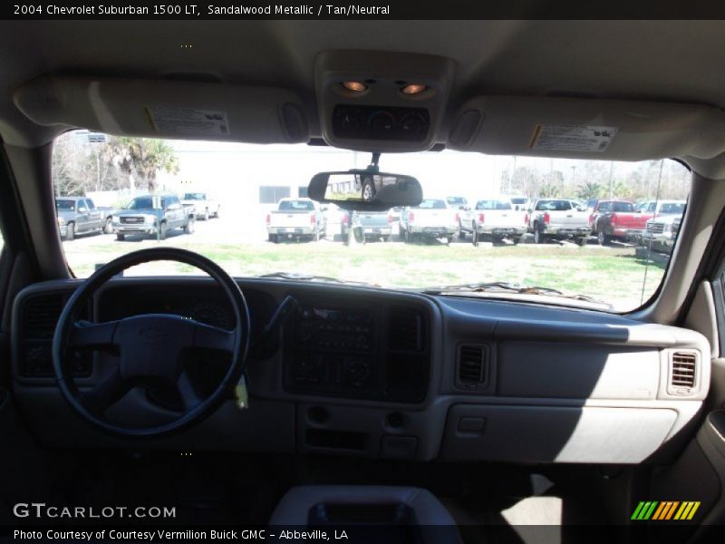 Sandalwood Metallic / Tan/Neutral 2004 Chevrolet Suburban 1500 LT