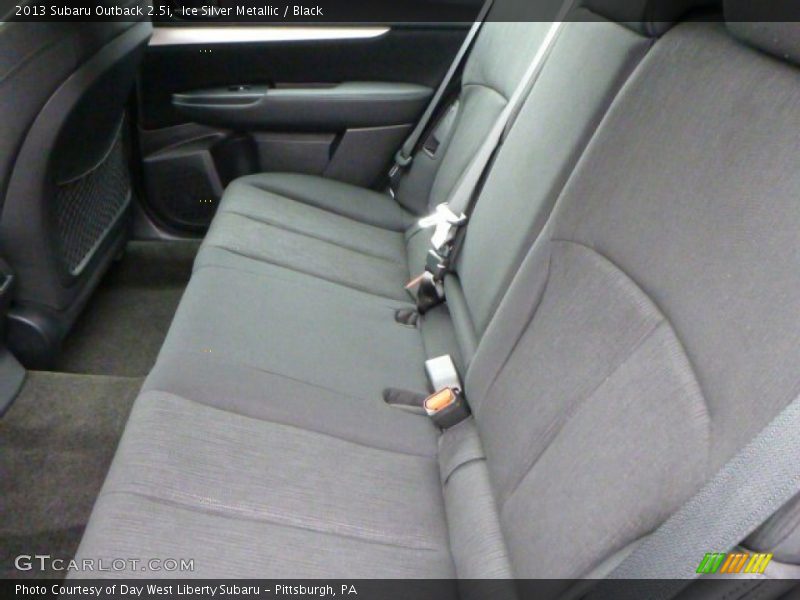Ice Silver Metallic / Black 2013 Subaru Outback 2.5i
