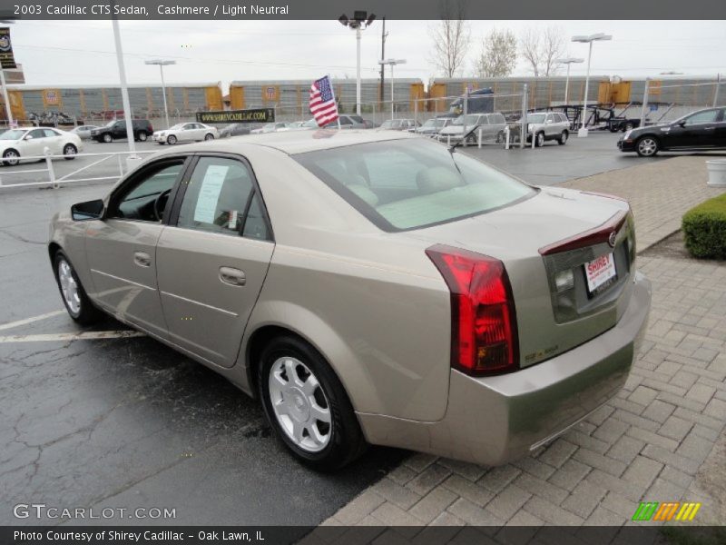 Cashmere / Light Neutral 2003 Cadillac CTS Sedan