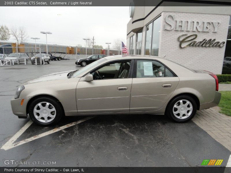 Cashmere / Light Neutral 2003 Cadillac CTS Sedan