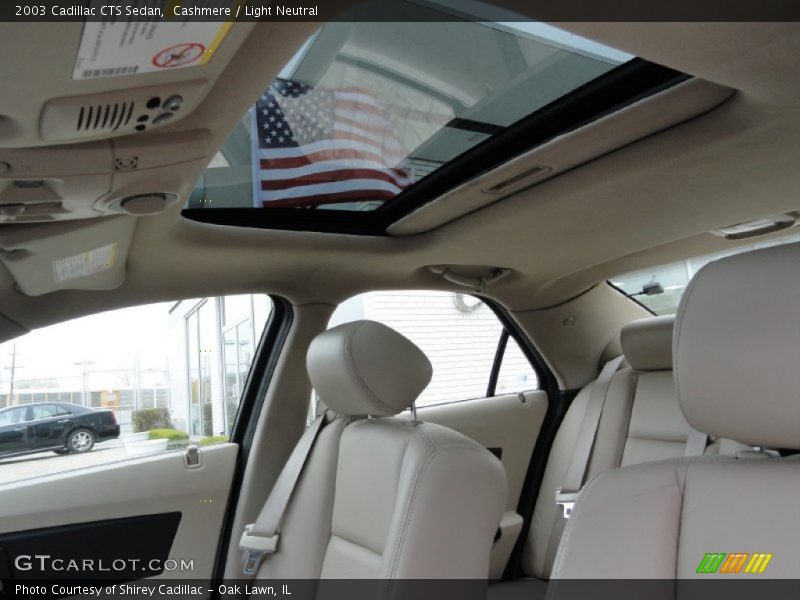 Cashmere / Light Neutral 2003 Cadillac CTS Sedan