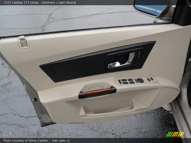Door Panel of 2003 CTS Sedan