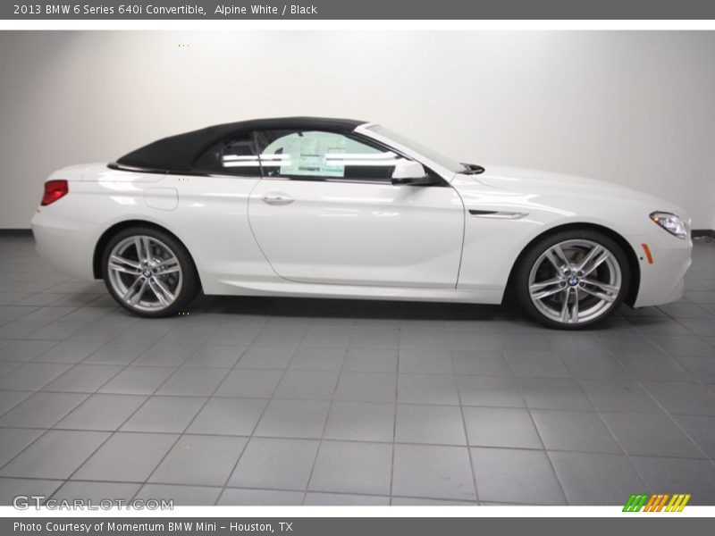  2013 6 Series 640i Convertible Alpine White