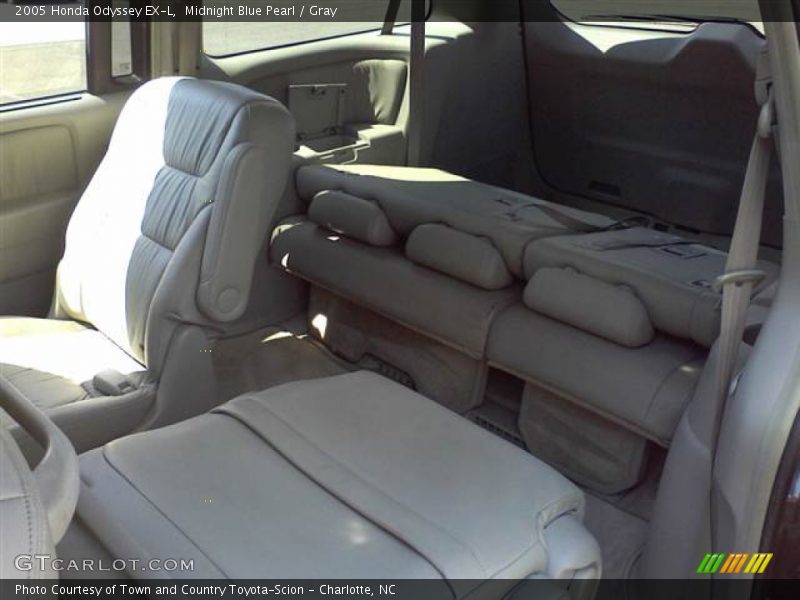 Midnight Blue Pearl / Gray 2005 Honda Odyssey EX-L