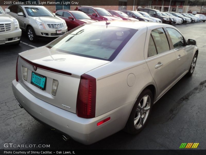 Light Platinum / Light Gray 2005 Cadillac STS V8