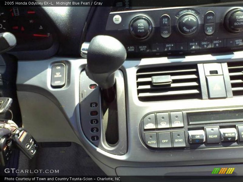 Midnight Blue Pearl / Gray 2005 Honda Odyssey EX-L