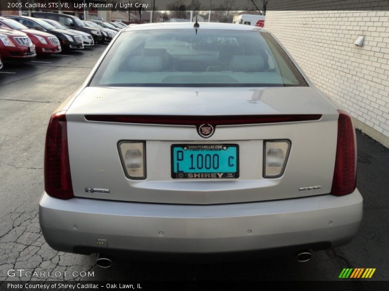 Light Platinum / Light Gray 2005 Cadillac STS V8