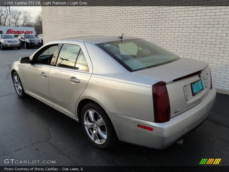 Light Platinum / Light Gray 2005 Cadillac STS V8