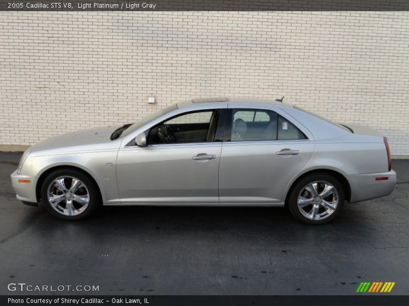 Light Platinum / Light Gray 2005 Cadillac STS V8