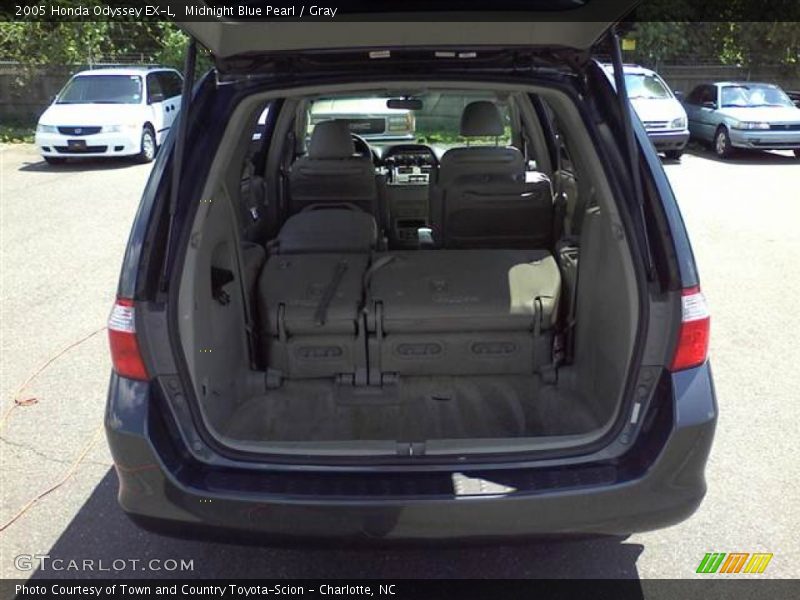Midnight Blue Pearl / Gray 2005 Honda Odyssey EX-L