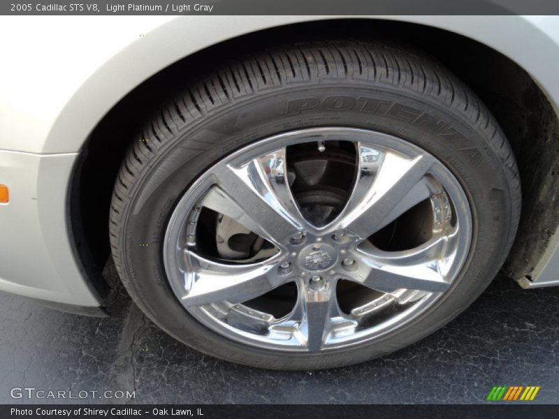 Light Platinum / Light Gray 2005 Cadillac STS V8