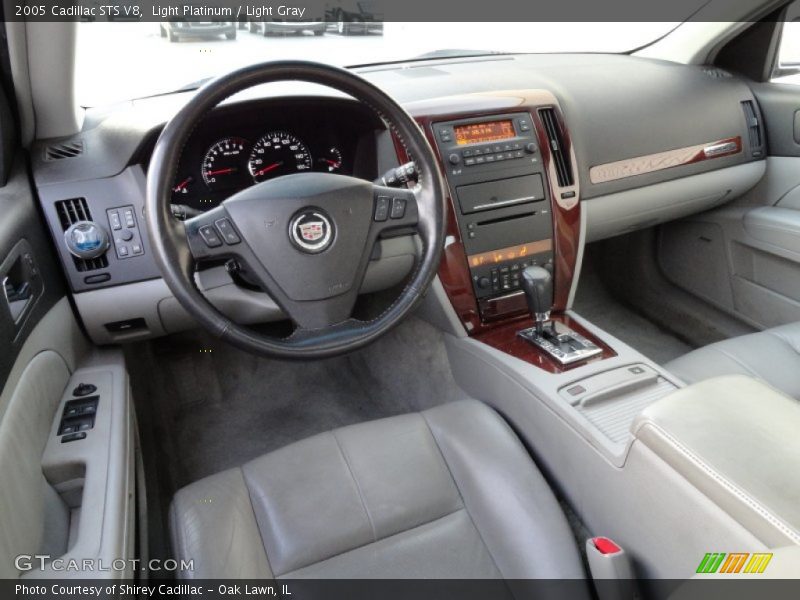 Light Platinum / Light Gray 2005 Cadillac STS V8