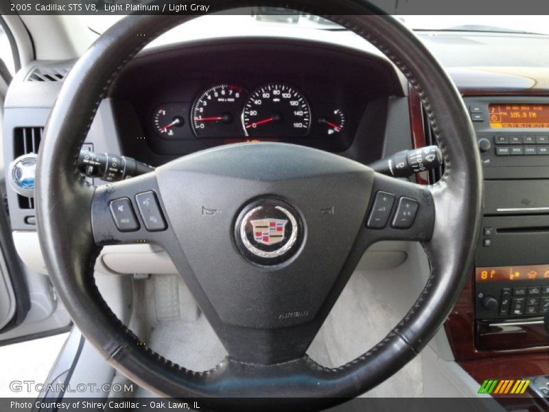Light Platinum / Light Gray 2005 Cadillac STS V8