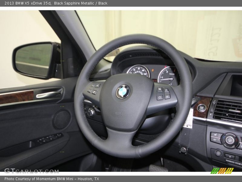 Black Sapphire Metallic / Black 2013 BMW X5 xDrive 35d