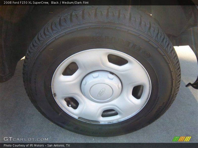 Black / Medium/Dark Flint 2008 Ford F150 XL SuperCrew