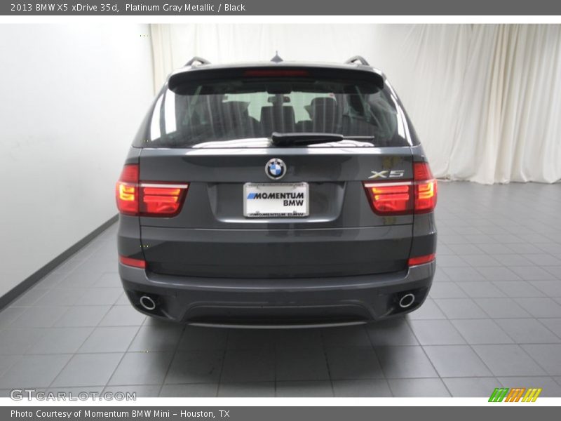 Platinum Gray Metallic / Black 2013 BMW X5 xDrive 35d