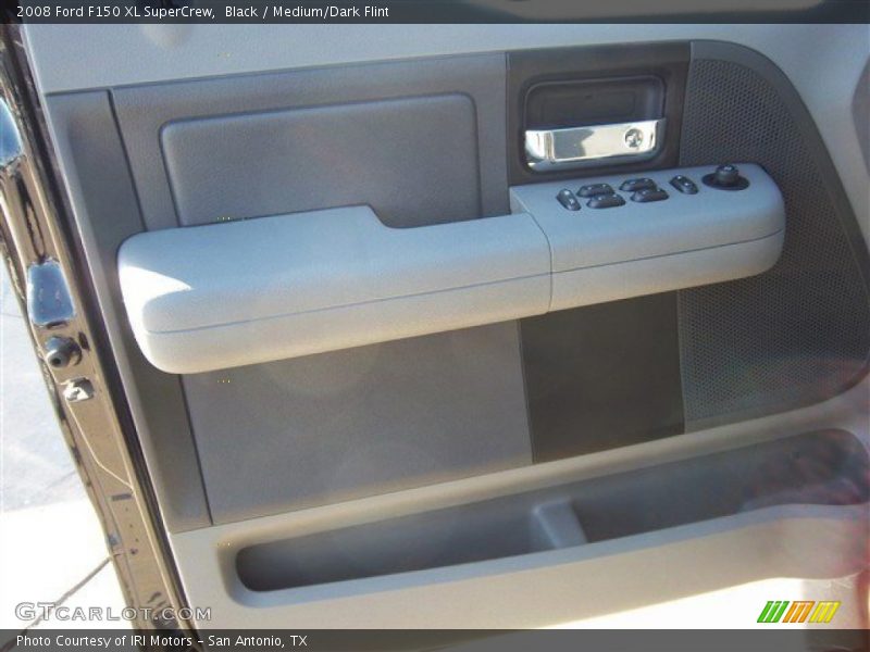 Black / Medium/Dark Flint 2008 Ford F150 XL SuperCrew