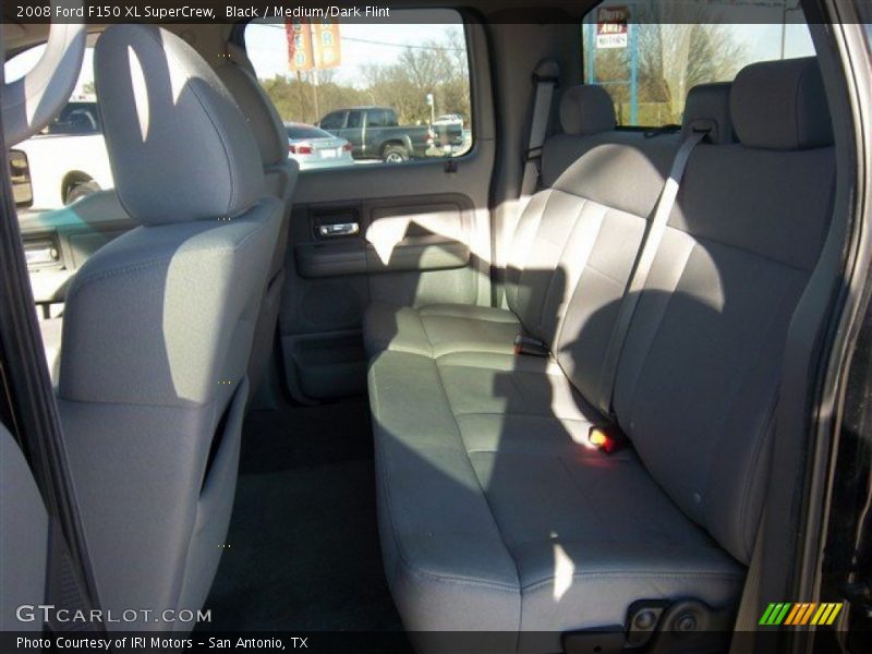 Black / Medium/Dark Flint 2008 Ford F150 XL SuperCrew