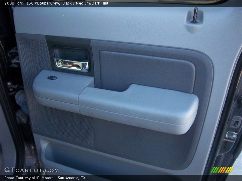 Black / Medium/Dark Flint 2008 Ford F150 XL SuperCrew
