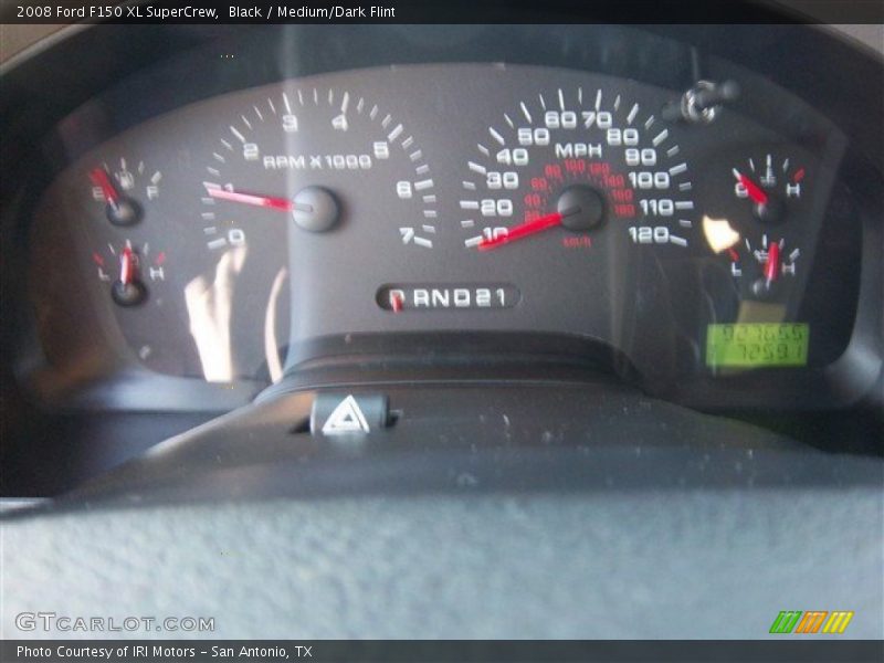 Black / Medium/Dark Flint 2008 Ford F150 XL SuperCrew
