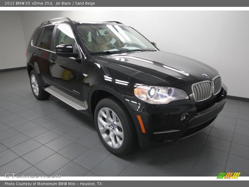 Jet Black / Sand Beige 2013 BMW X5 xDrive 35d