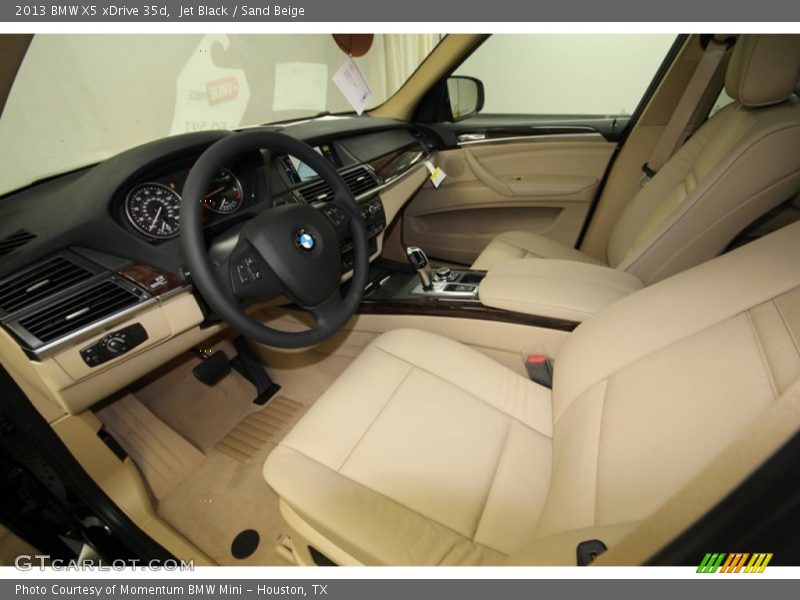 Jet Black / Sand Beige 2013 BMW X5 xDrive 35d