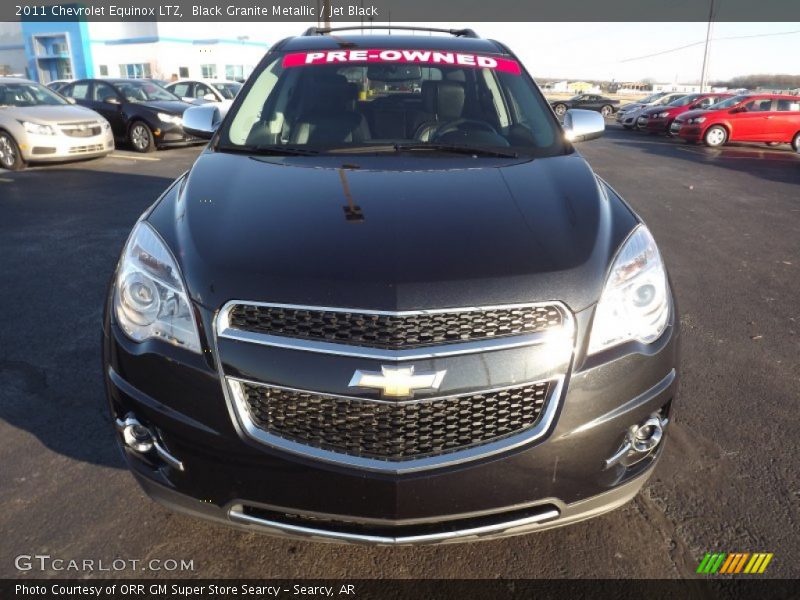 Black Granite Metallic / Jet Black 2011 Chevrolet Equinox LTZ