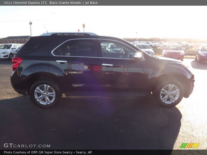 Black Granite Metallic / Jet Black 2011 Chevrolet Equinox LTZ