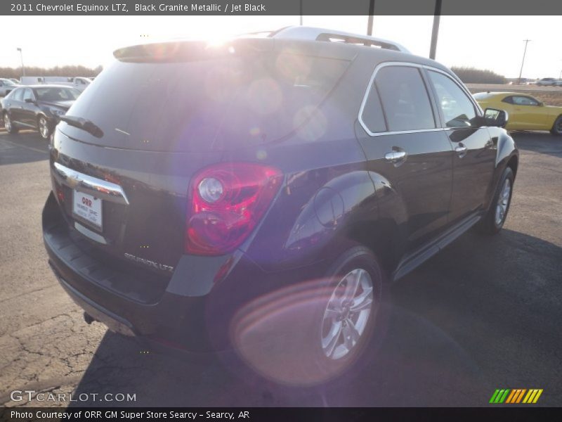 Black Granite Metallic / Jet Black 2011 Chevrolet Equinox LTZ