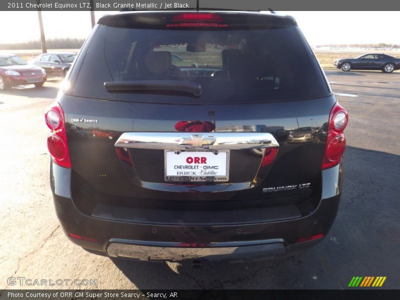 Black Granite Metallic / Jet Black 2011 Chevrolet Equinox LTZ