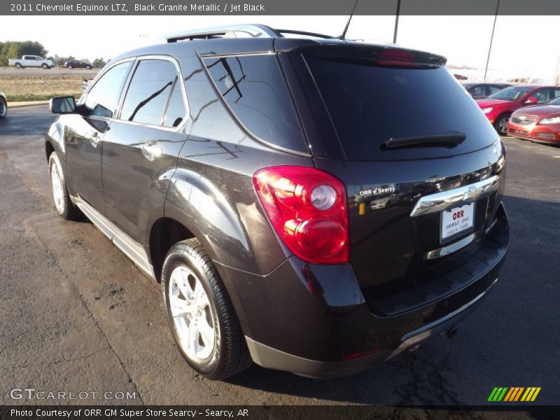 Black Granite Metallic / Jet Black 2011 Chevrolet Equinox LTZ
