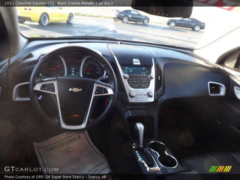 Black Granite Metallic / Jet Black 2011 Chevrolet Equinox LTZ