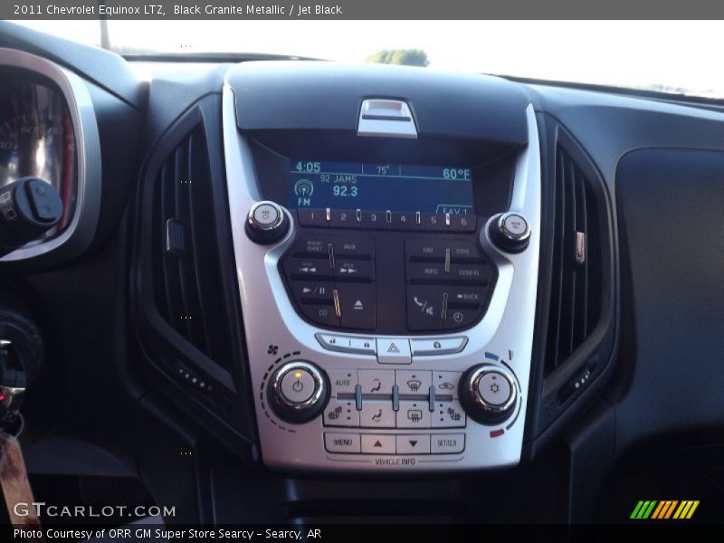 Black Granite Metallic / Jet Black 2011 Chevrolet Equinox LTZ