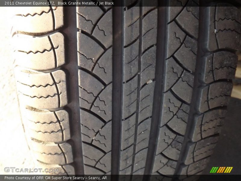Black Granite Metallic / Jet Black 2011 Chevrolet Equinox LTZ