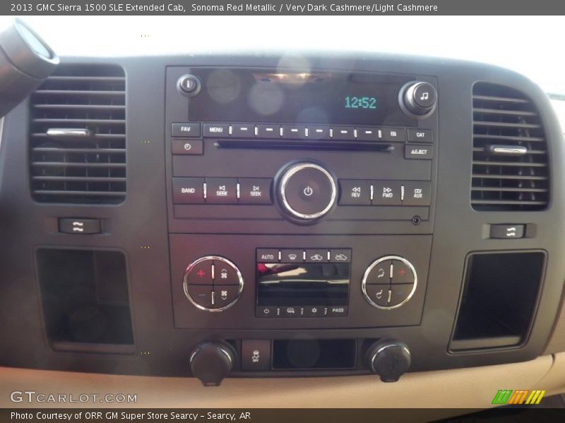 Sonoma Red Metallic / Very Dark Cashmere/Light Cashmere 2013 GMC Sierra 1500 SLE Extended Cab