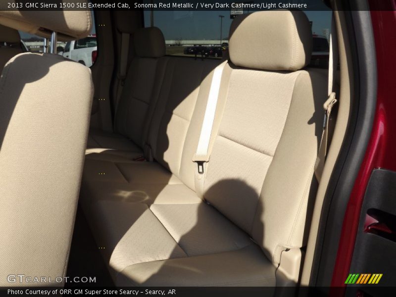 Sonoma Red Metallic / Very Dark Cashmere/Light Cashmere 2013 GMC Sierra 1500 SLE Extended Cab