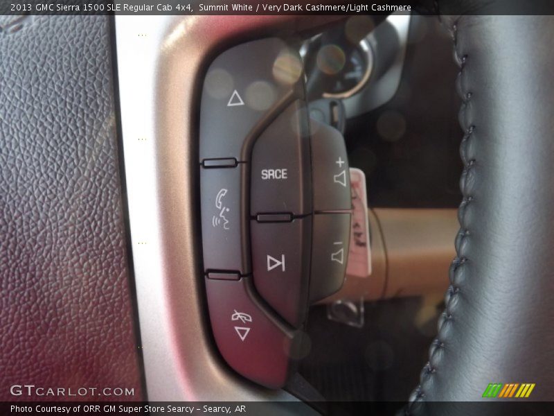 Controls of 2013 Sierra 1500 SLE Regular Cab 4x4