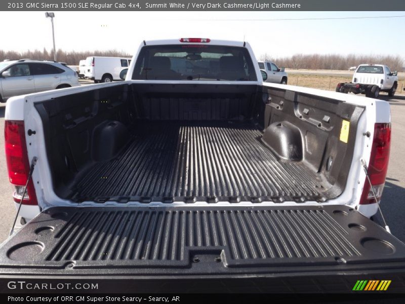 Summit White / Very Dark Cashmere/Light Cashmere 2013 GMC Sierra 1500 SLE Regular Cab 4x4