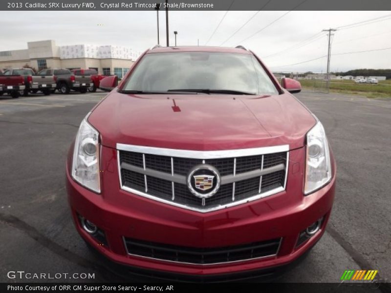Crystal Red Tintcoat / Shale/Brownstone 2013 Cadillac SRX Luxury FWD