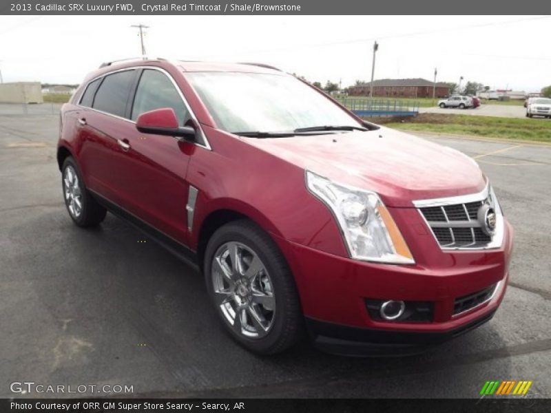 Crystal Red Tintcoat / Shale/Brownstone 2013 Cadillac SRX Luxury FWD