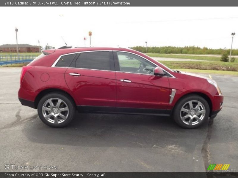 Crystal Red Tintcoat / Shale/Brownstone 2013 Cadillac SRX Luxury FWD