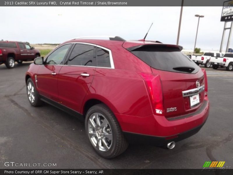 Crystal Red Tintcoat / Shale/Brownstone 2013 Cadillac SRX Luxury FWD